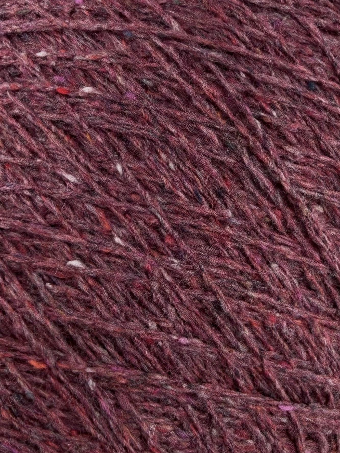 The Royal Collection Tweed Nm 2/6000 aus Kaschmir, Wolle und Seide col. Weinrot foto 4